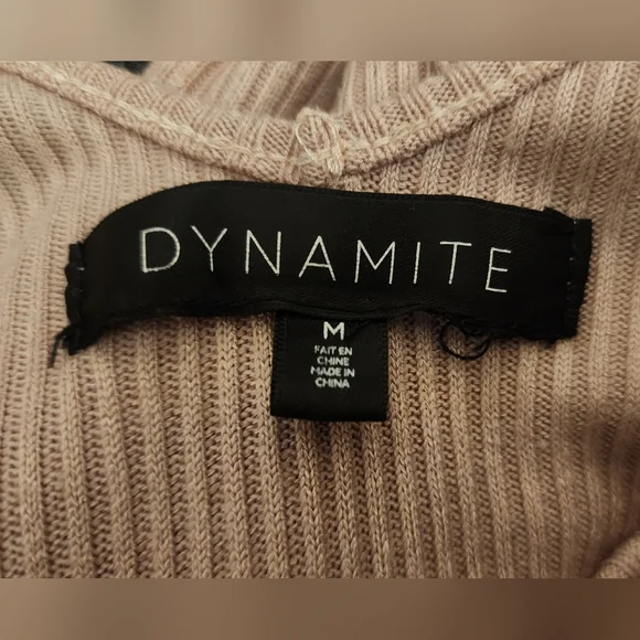 Dynamite Rib Knit BodyconDress - Picture 3 of 4